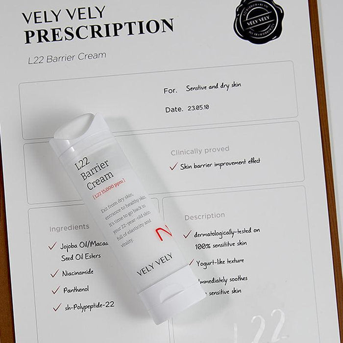 [VELY VELY] L22 Barrier Cream 50ml - Ballagrio
