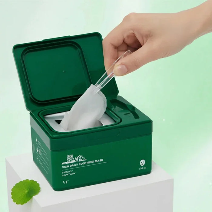 [VT Cosmetics] Cica Daily Soothing Mask 350g 30EA - Ballagrio