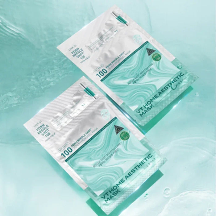 [VT Cosmetics] PDRN Reedle Shot 100 2 Step Hydrogel Mask 5EA - Ballagrio