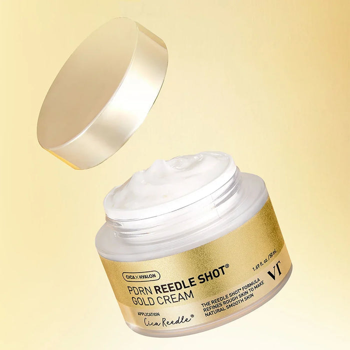 [VT Cosmetics] PDRN Reedle Shot Gold Cream 50ml - Ballagrio