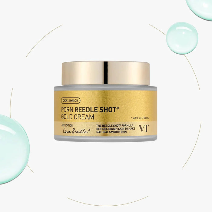 [VT Cosmetics] PDRN Reedle Shot Gold Cream 50ml - Ballagrio