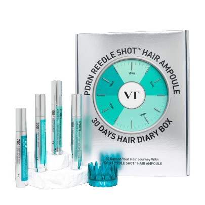 VT PDRN Shot Hair Ampoule 30Days Hair Diary Box