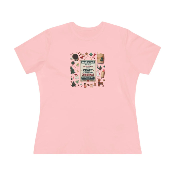 Warning: Uncontrollable Urge to Craft - Women's Softstyle Tee - Whippie's