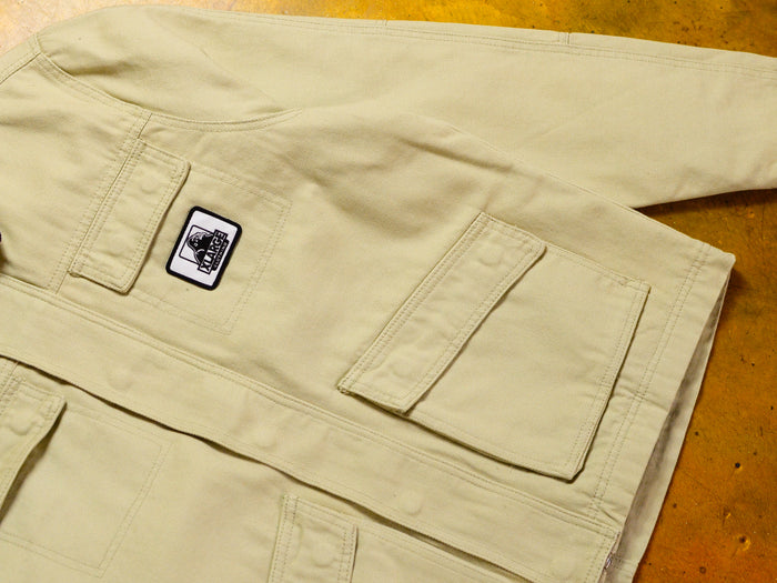 Washed Shop Jacket - Bone