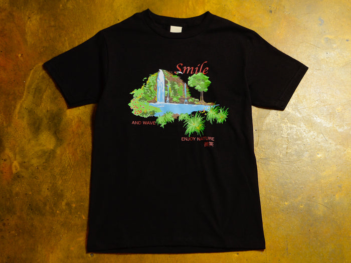 Waterfall, Relax T-Shirt - Black
