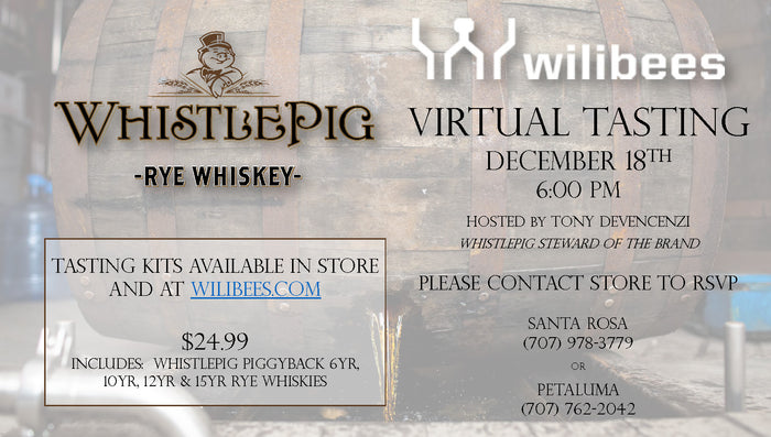 WHISTLE PIG VIRTUAL TASTING