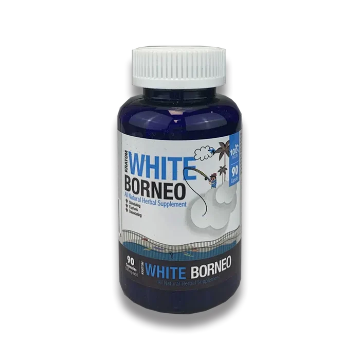 WHITE BORNEO BUMBLE BEE KRATOM CAPSULES | 90 CT