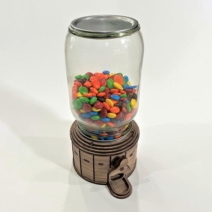 "Wide Mouth" Mason Jar Candy Machine