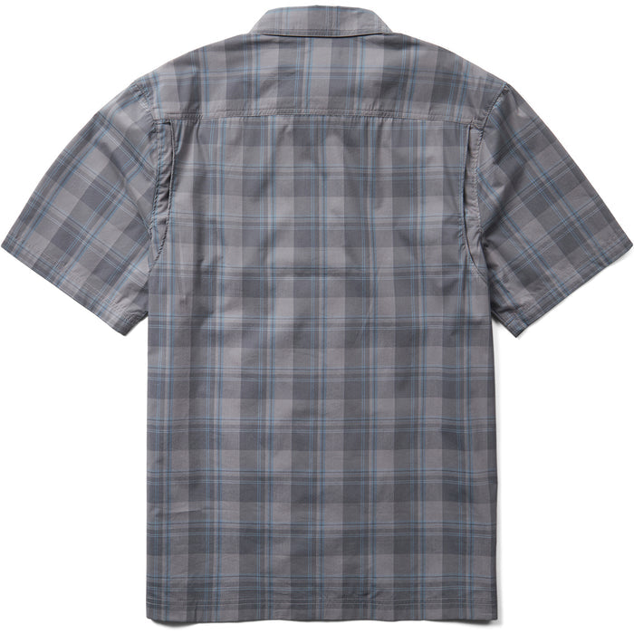 Wolverine Men's Vented Plaid Short Sleeve Work Shirt Work Shirts Wolverine