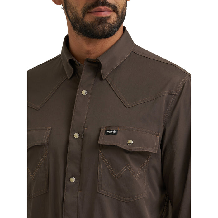 Wrangler Men's All Terrain Gear Technical Shirt Work Shirts Wrangler
