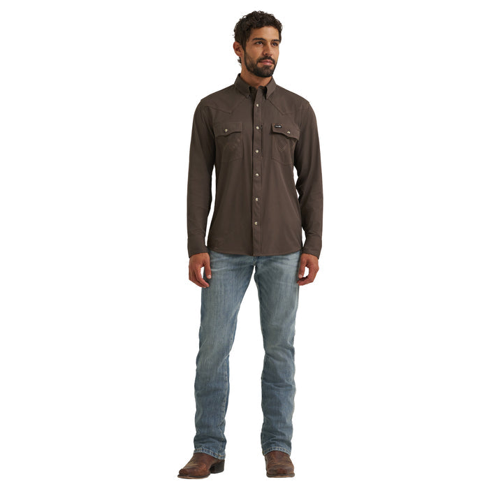 Wrangler Men's All Terrain Gear Technical Shirt Work Shirts Wrangler