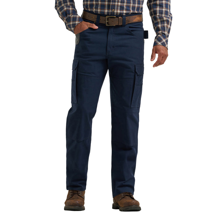 Wrangler Men's RIGGS Workwear Performance Ripstop Ranger Cargo Pant Pants Wrangler RIGGS Navy 30 30 Inseam