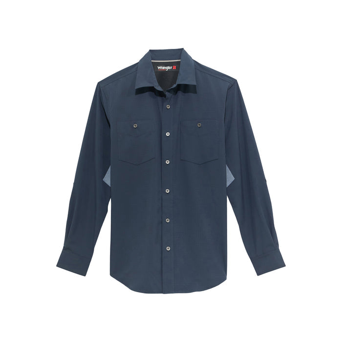 Wrangler Men's Riggs Workwear® Technical Ripstop Shirt Work Shirts Wrangler RIGGS Blue Nights 2XL Reg