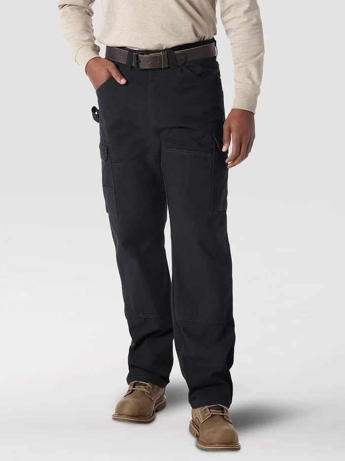 Wrangler® RIGGS Workwear® Men's Ripstop Ranger Pant Pants Wrangler RIGGS Black 30 30 Inseam