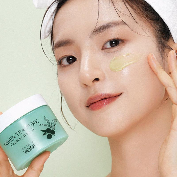 [YADAH] Green Tea Pure Cleansing Balm 100ml - Ballagrio