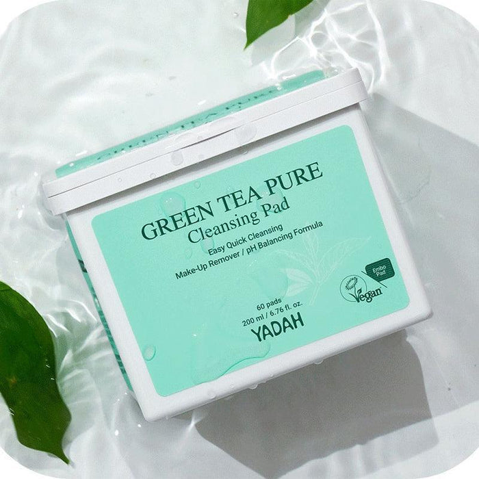 [YADAH] Green Tea Pure Cleansing Pad 200ml 60EA - Ballagrio