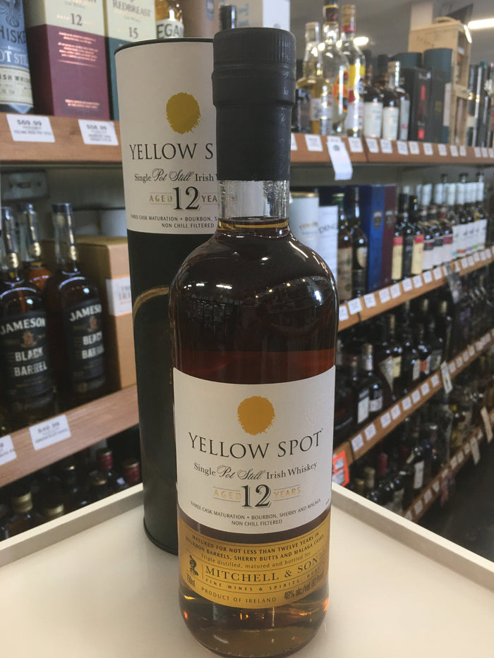 YELLOW SPOT 12 YEARS IRISH 750 ml.