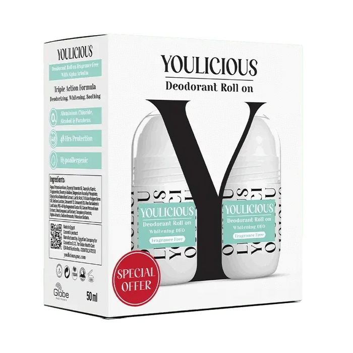 Youlicious Deodorant Roll On Promo ( Fragrance Free 2 Pcs) 1