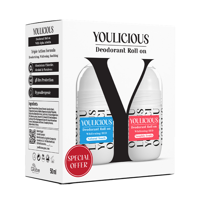 Youlicious Deodorant Roll On Promo (Naughty Fruity + Natural Touch)1