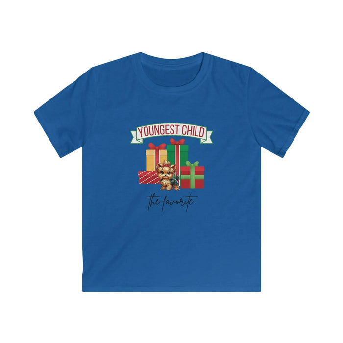 Youngest Child, The Favorite 🎁🐶Yorkie - Kids' Tee! 🎁👑 - Whippie's