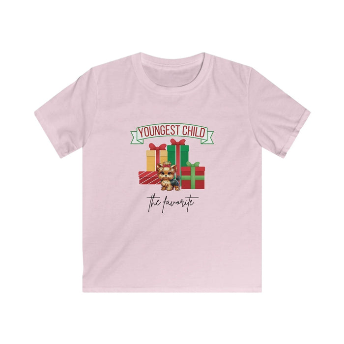 Youngest Child, The Favorite 🎁🐶Yorkie - Kids' Tee! 🎁👑 - Whippie's
