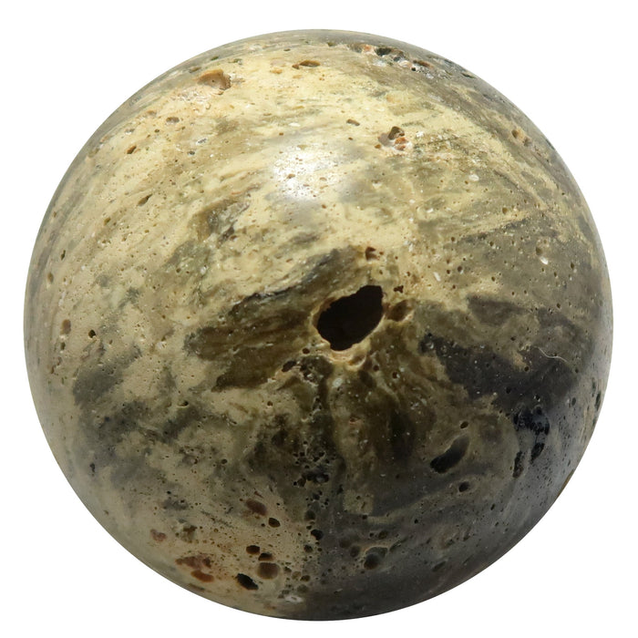 Zhamanshin Crater Impactite Sphere Rare Crystal Ball